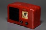 Oxblood Red Emerson AX-235 Catalin ’Little Miracle’ Radio - Rare